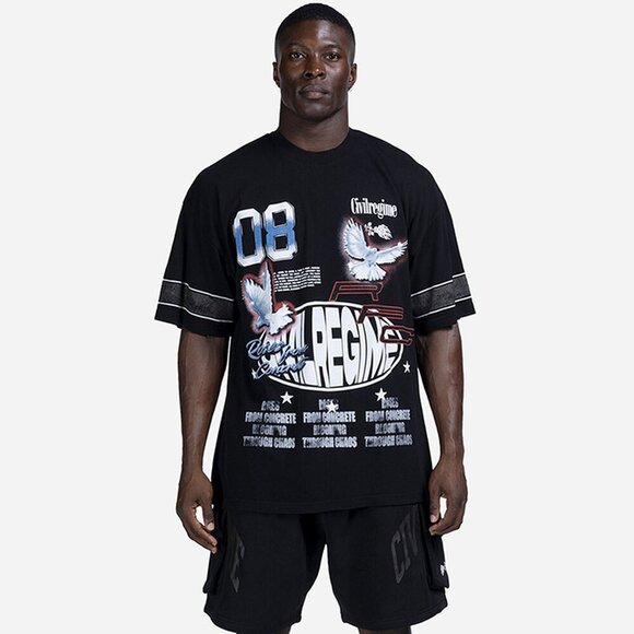 Civil Acot 5 American Classic Oversized T-Shirt Size Medium - Picture 1 of 3